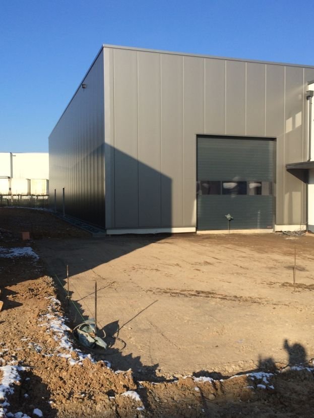 Lagerhalle Bornheim Außenansicht